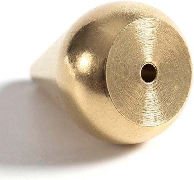 3Pcs Mini Brass Incense Holder, Incense Cone Holder, Portable Coil Incense Holder, Incense Stick Holder for Home Office Teahouse, Water Drop Shape