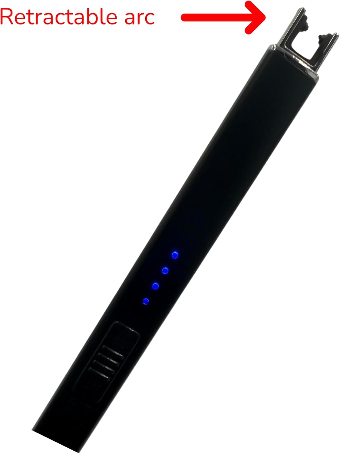Rechargeable Electric Candle Lighter with USB-C Cable, Black, A.Y. Slumber, Inc.