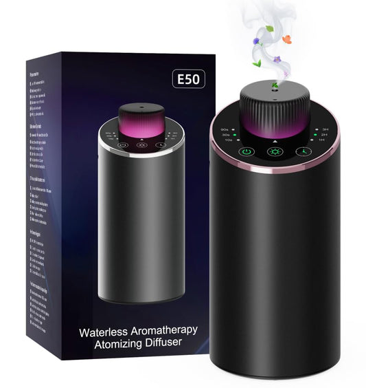 Waterless Essential Oil Diffuser Aromatherapy Scent Diffusers for Home Large Room