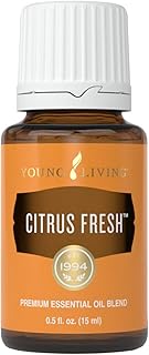 Young Living Citrus Fresh Essential Oil Blend | 15 ml | Bright Citrus Aroma with Orange, Grapefruit, Mandarin, Lemon & Spearmint | Essential Oil Blend for Diffusers, Aromatherapy & Everyday Use