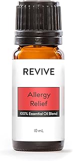 Allergy Relief Essential Oil Blend by Revive Essential Oils - 100% Pure Therapeutic Grade, for Diffuser, Humidifier, Massage, Aromatherapy, Skin & Hair Care