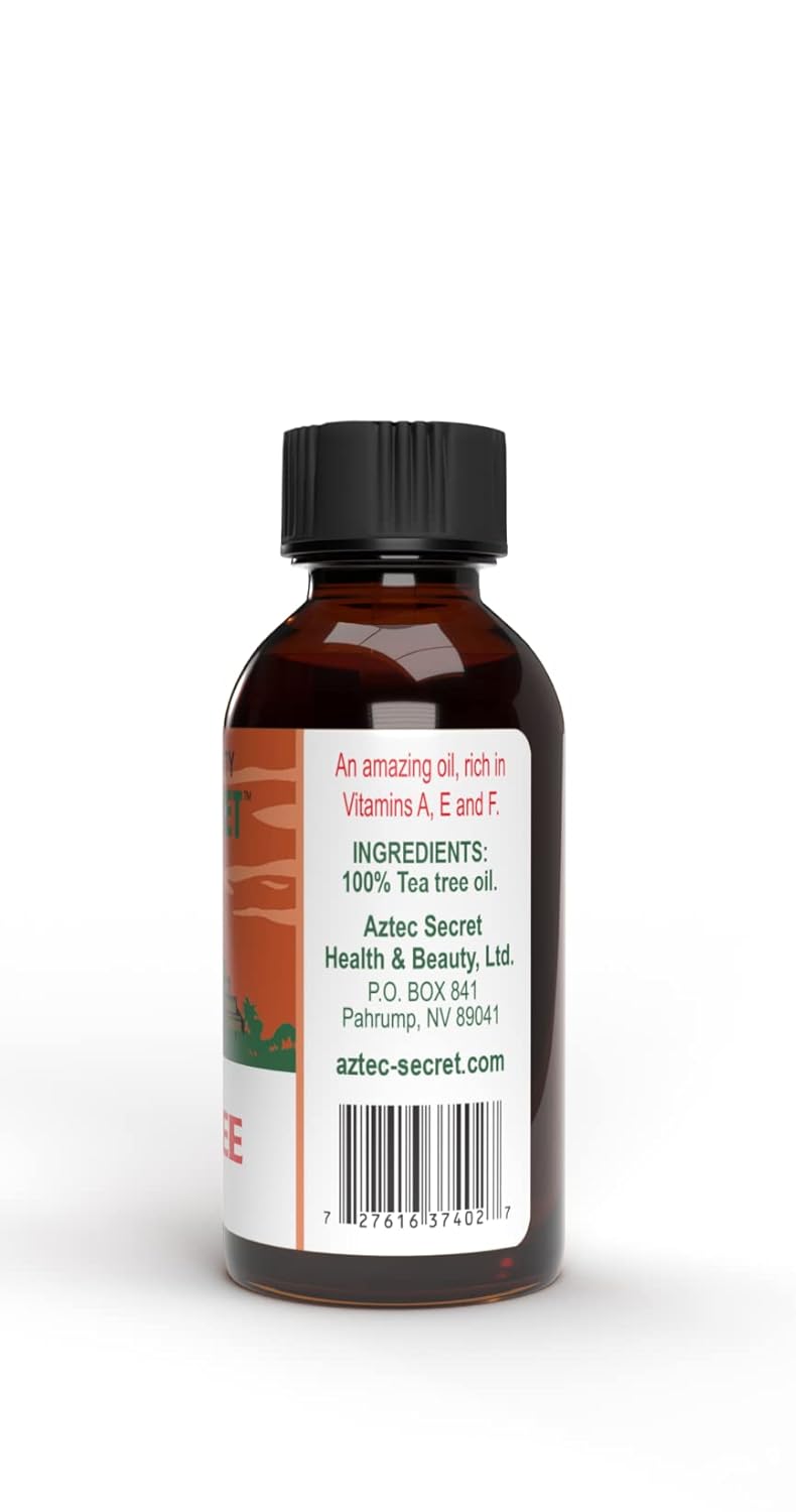 Aztec Secret - Royal Tea Tree Oil - 100% Pure - 2 OZ - Deep Hair & Skin Moistruizer - 1 pack (2 oz)