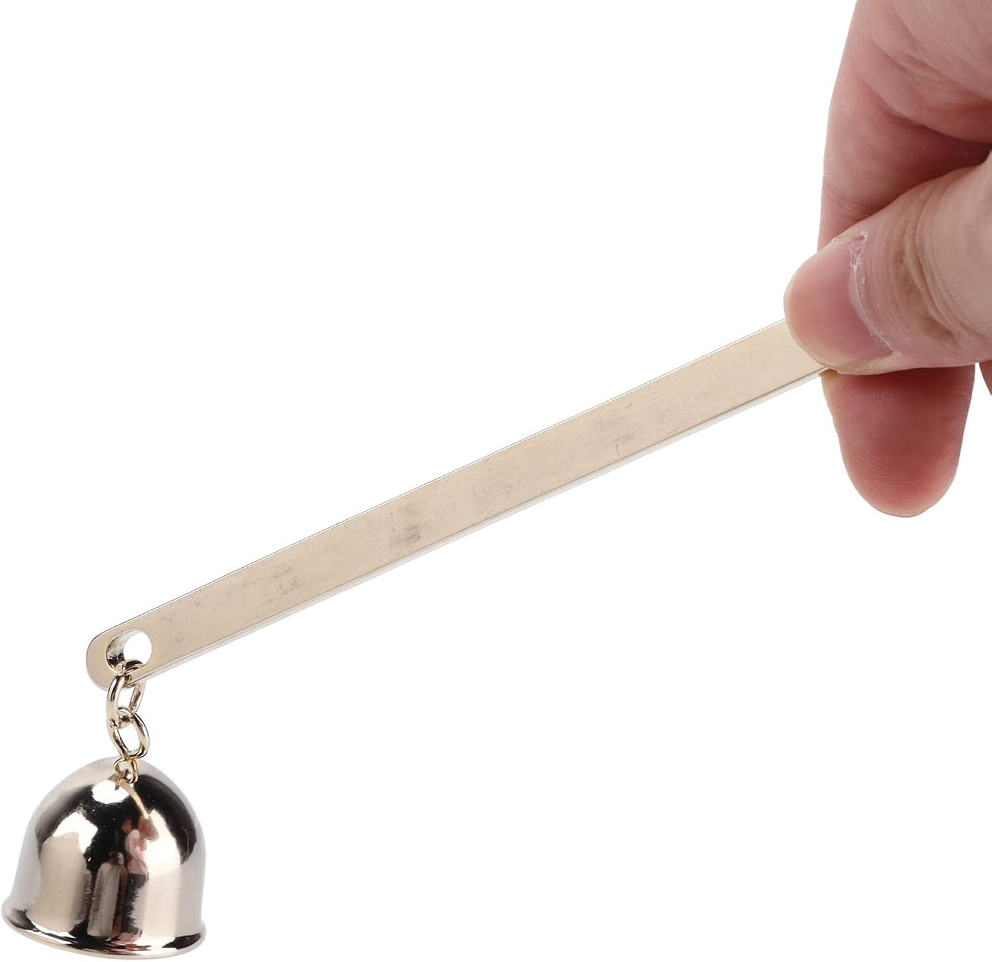 Pssopp 3-Piece Candle Accessory Set Wick Trimmer Wick Dipper Candle Snuffer Stainless Steel Tools with Storage Bag for Lovers Home Decor Gift
