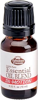 Fabulous Frannie in-Motion Pure Essential Oil Blend 10mL Made with Lavender, Lemon, Peppermint, Ginger and Anise 10ml