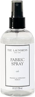 The Laundress Isle Fabric Spray, Wrinkle Release and Linen Spray, Upholstery Fabric Refresher, Coastal Inspired Scent, 8 Fl Oz