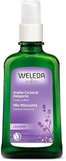 Weleda Relaxing Lavender Body & Beauty Oil, 3.4 Fluid Ounce, Clear