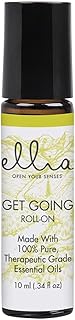 Ellia Essential Oil Roll-On | Get Going Blend| 10ml, 100% Pure, Therapeutic Grade