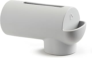 Munchkin® Soft Spot™ Bath Spout Cover for Baby, Bathtub Guard with Built-in Bubble Bath Dispenser, Silicone, Grey
