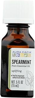 Aura Cacia Pure Aromatherapy, Spearmint, Animating, .5-Ounces (Pack of 4)