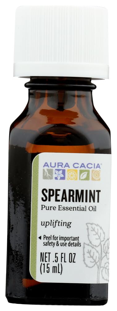 Aura Cacia Essential Oil Spearmint - 0.5 fl oz