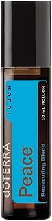 doTERRA Peace Touch Reassuring Blend Essential Oil - Sweet Mint Scent, Stress Relief, Mood Support, 10 mL