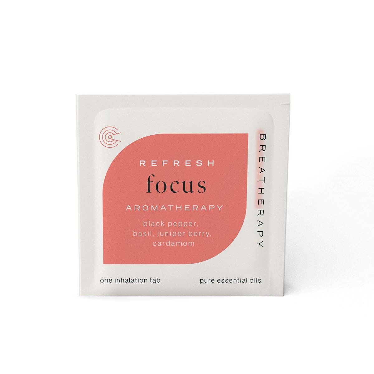 Aromatherapy Focus Patches - Pure Essential Oil Aroma Patch - Black Pepper and Basil Essential Oil for Focus - 8-Pack