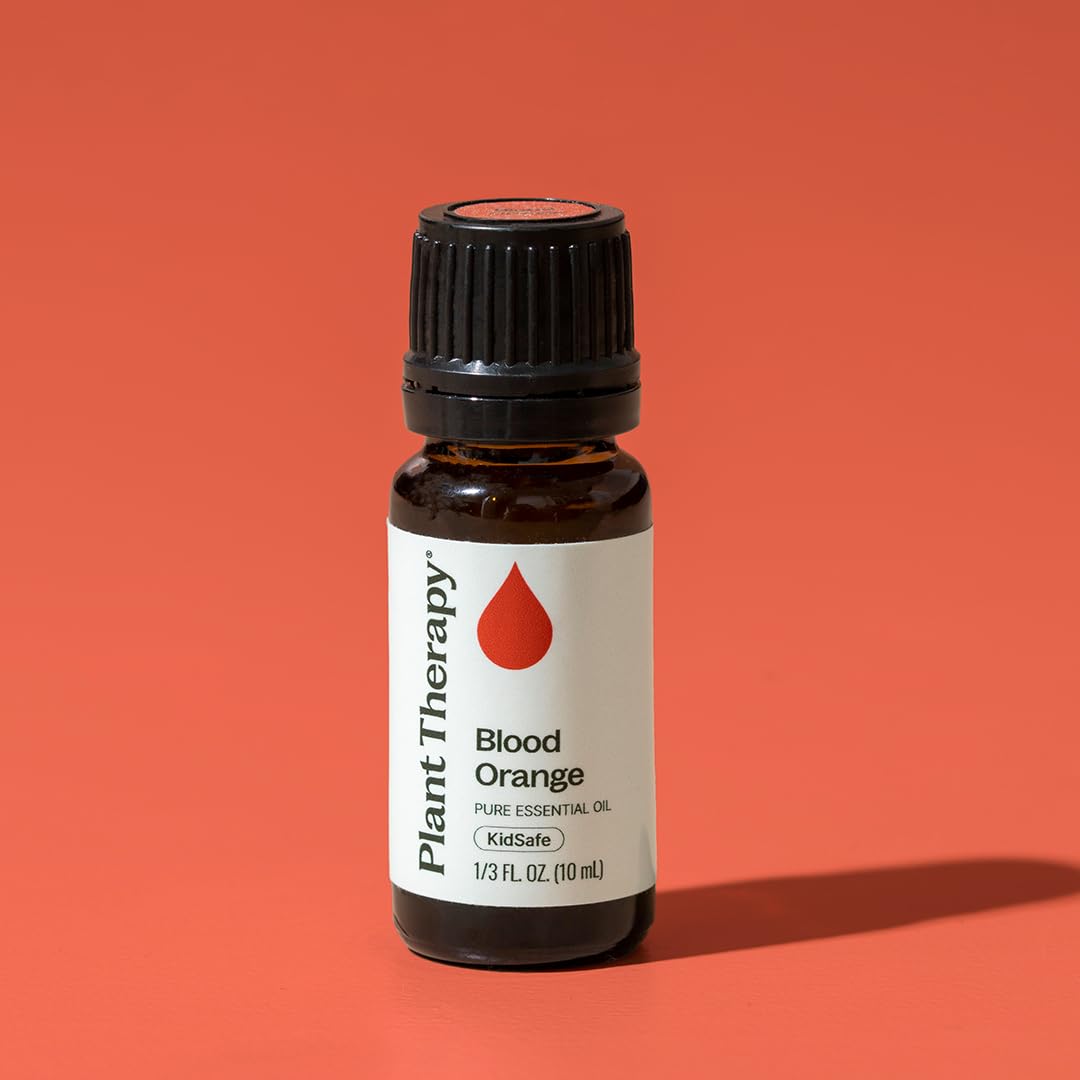 Plant Therapy Blood Orange Essential Oil 10 mL (1/3 oz) 100% Pure, Undiluted, Therapeutic Grade