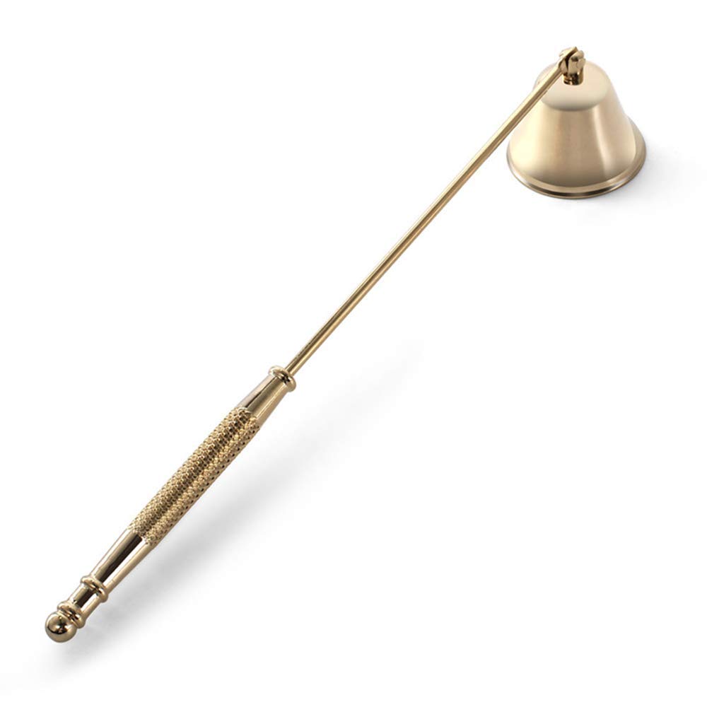 Candle Snuffer, Candle Snuffers Wick Snuffer Candle Accessory, Extinguish Candle Flame Safely with Long Handle Putting Out