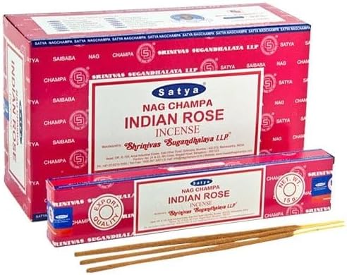Satya Premium Incense Sticks Assorted Set, 12 Packs, 180 Sticks, for Meditation, Aromatherapy, Yoga