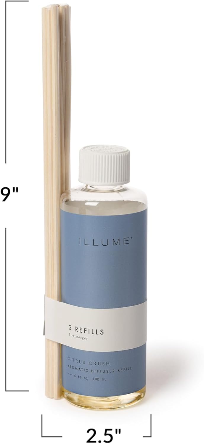 Illume Beautifully Done Essentials Citrus Crush Aromatic Refill Diffuser
