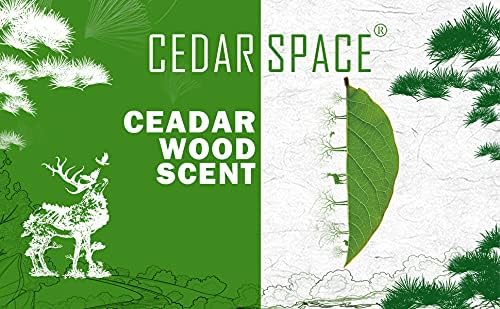 Cedar Blocks for Clothes Storage – 24 Pcs 100% Natural Cedar Rings | Wardrobe & Drawer Freshener for Closet Storage