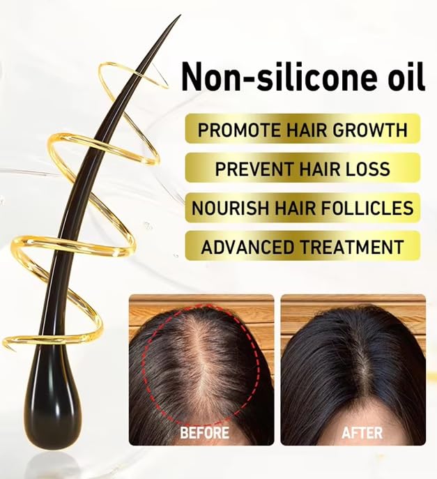Organic Rosemary Essential Oil mixed with Castor, Argan and Tea Tree Rosemary Oil for Hair Growth (100ml/3.3fl oz) Pre-Diluted, Essential Oil, Strengthen Hair, Minimize Breakage, Stimulate Follicles
