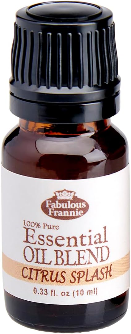Fabulous Frannie Citrus Essential Oil Blend 100% Pure, Undiluted Therapeutic Grade - 10 ml A Perfect Blend of Lemongrass and Orange Essential Oils