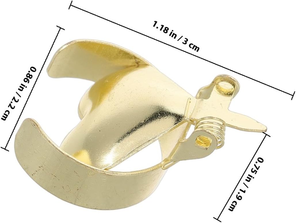 2 Pcs Heart Shaped Automatic Candle Snuffer, Gold Metal Candle Flame Extinguisher for Scented Decorative Wick Clips for Weddings, Holidays, and Home Decor