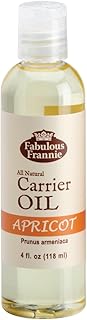 Fabulous Frannie Apricot Carrier Oil Base Oil for Essential Oil or Massage 4oz (Pack of 1)