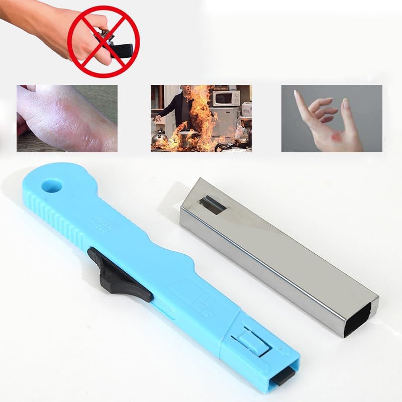 3 Pack Disposable Lighters to Utility Lighter Extension Stick Long Wand Handle Adapter Grill Lighters Converter for Fireplace BBQ Camping Candle Kitchen Stove Campfire Barbecue
