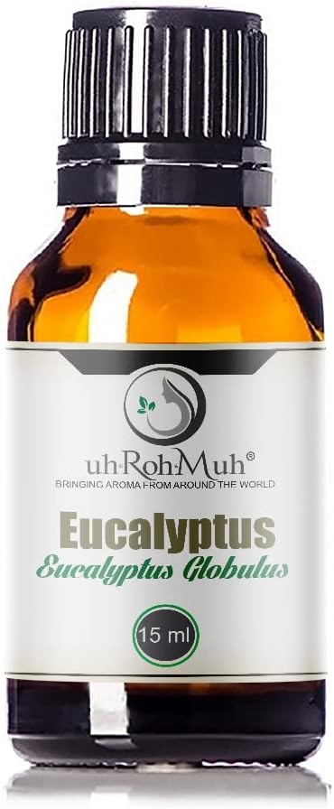 Pure Certified Organic Eucalyptus Globulus Essential Oil (15 ml)