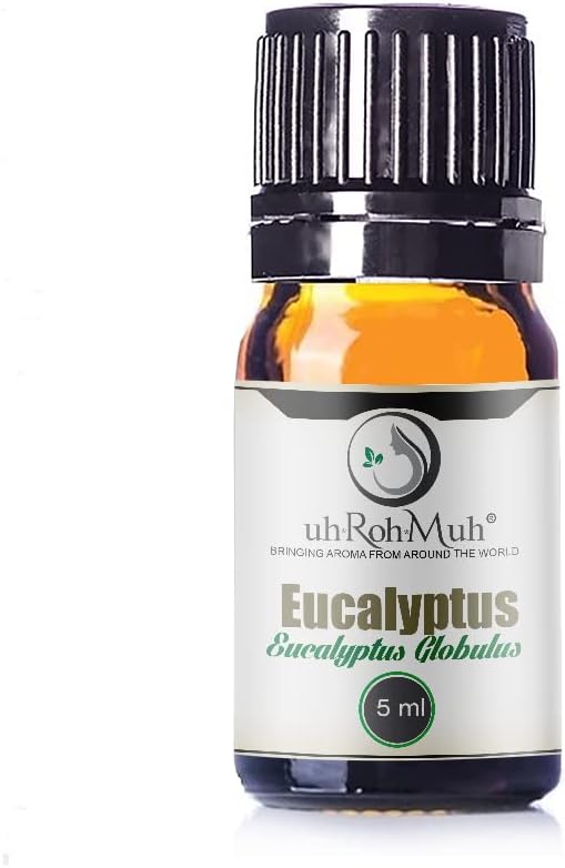 Pure Certified Organic Eucalyptus Globulus Essential Oil (5 ml)