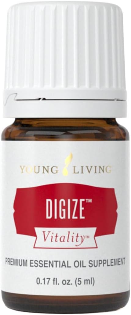 Young Living DiGize Essential Oil Blend | 5 ml | Soothing Aromatherapy Experience | Ideal for Diffusion & Massage | Premium Quality | Complex, Calming Aroma for Relaxation