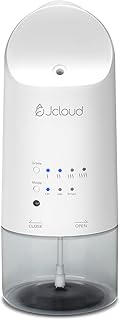 JCLOUD Plug in Diffuser for Essential Oils, Waterless Scent Diffuser Cover Up to 500 Sq. Ft. for Home, Office, Spa – Portable Smart Wall Diffuser 160ML, White