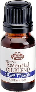 Fabulous Frannie Deep Tissue Essential Oil Blend 10ml Made with Wintergreen, Camphor, Lavender, Ginger, Chamomile & Helichrysum Pure Essential Oils.