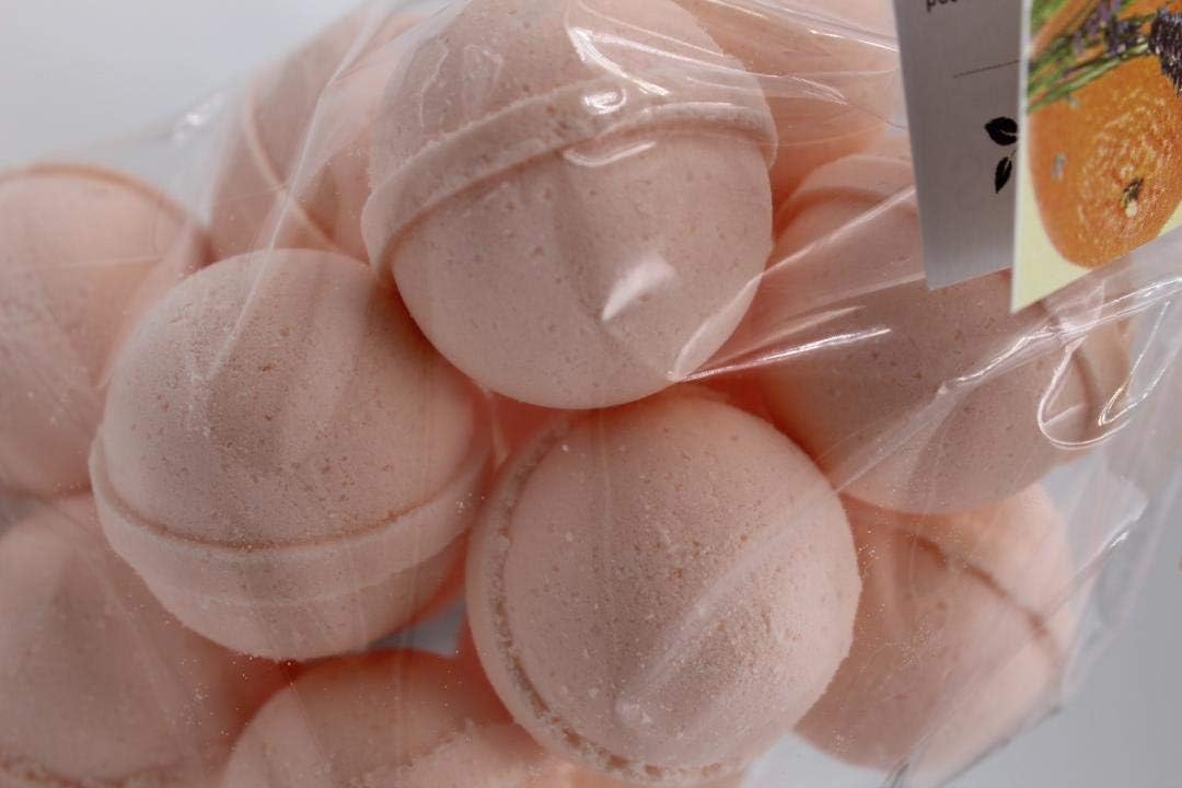 Spa Pure Pumpkin Spice Bath Bombs - USA Made with Shea Butter, Ultra-Moisturizing, Great for Dry Skin (14 Count) Pack of 1