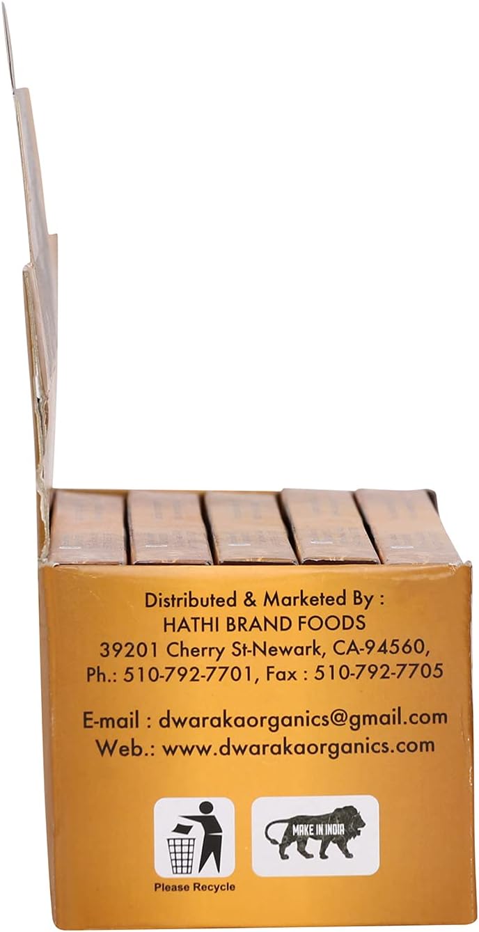 Dwaraka - Incense Sticks - Sandalwood, 100 Incense Sticks, All Natural, Chemical Free