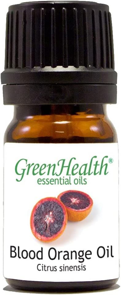 Blood Orange – 1/6 fl oz (5 ml) Glass Bottle – 100% Pure Essential Oil – GreenHealth