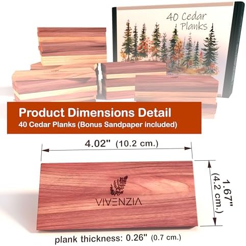 Lavender & Cedar Bundle – 20 Sachets (10 Lavender & 10 Cedar) and 40 Planks for Closet and Drawer Freshness.