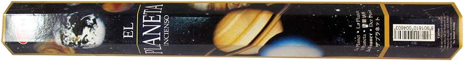 The Planet - Box of Six 20 Gram Tubes - HEM Incense