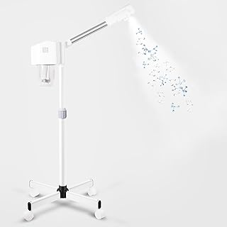 Professional Facial Steamer, Hot Mist Spray with Ozone, Vaporizador Face Steamer for Esthetician, Face Steam Machine