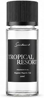 Scentiment Tropical Resort Diffuser Oil - Premium Hotel Scent with Notes of Bergamot, Magnolia & Oud Home Scent, Hotel Fragrance Oil Diffuser Refill - 0.68 fl oz (20 mL)