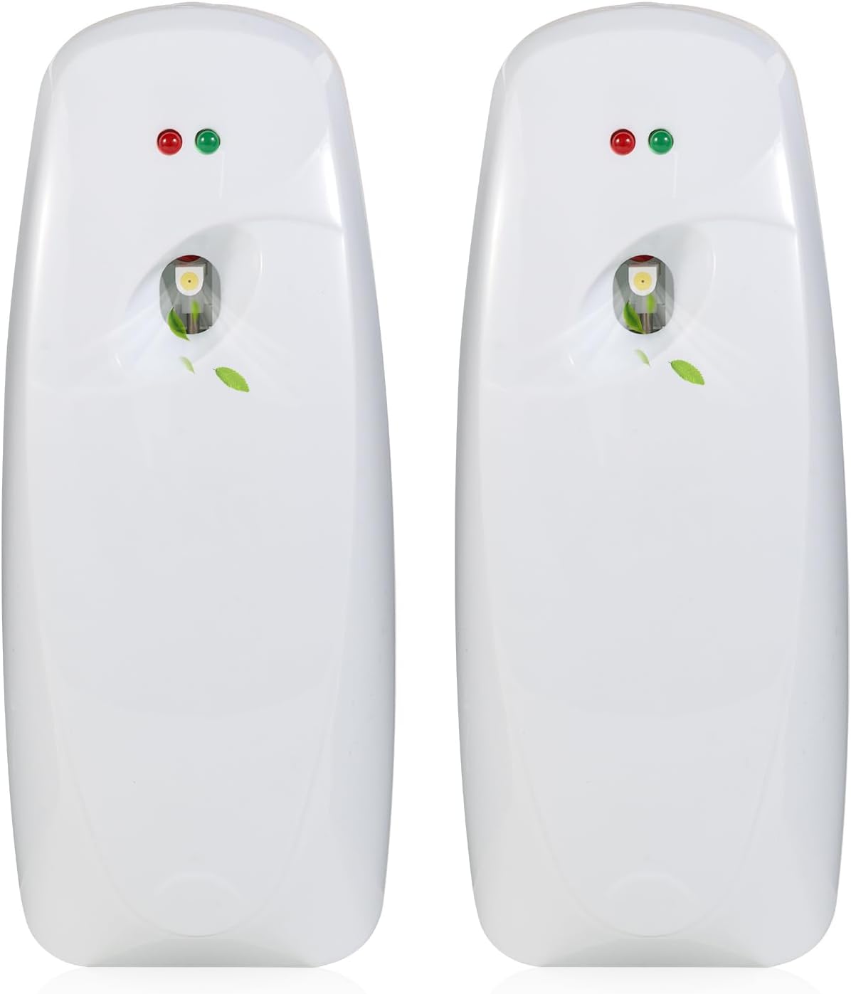 2PCS Automatic Air Freshener Spray Dispenser - Commercial and Home Use - Multiple Time Scent/Mist Release Settings for Room/Restroom Sprayer,Air Freshener not Included,White