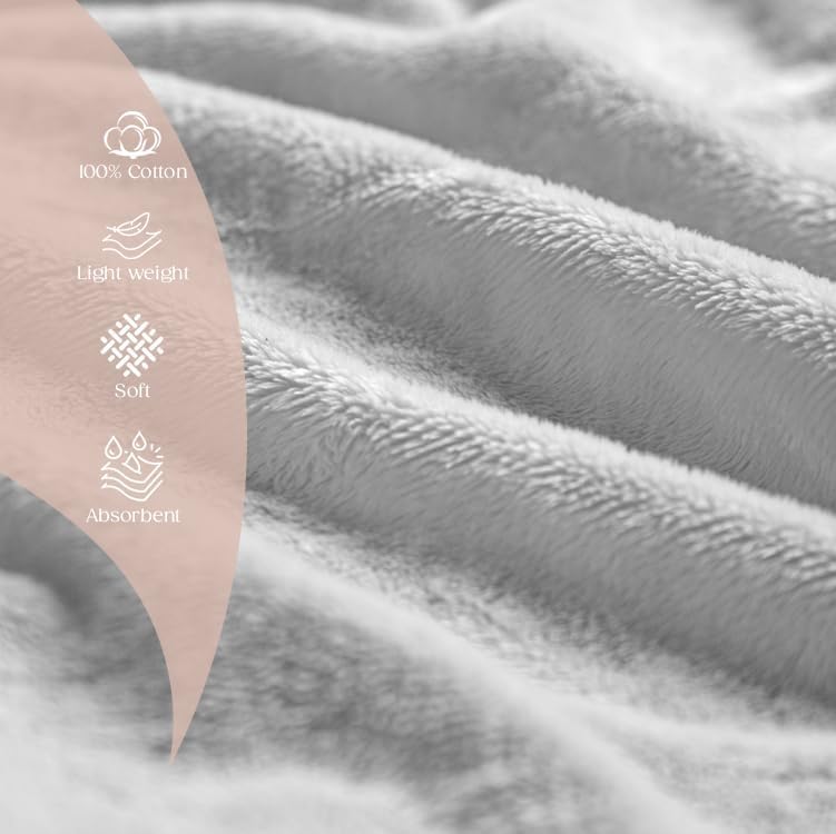 (Pack of 12 White Bath Towels Bulk 20x40 Inches -100% Cotton Economy Cheap Bath Towels for Commercial Uses, Gym, Salon, Spa & Hair - Quick Drying -Bath Towel Sets Bulk