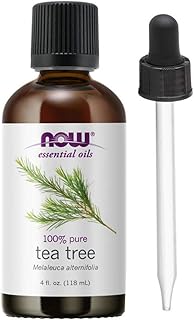 NOW Foods Tea Tree Oil, 4 Fluid Ounce + 1 Glass Dropper