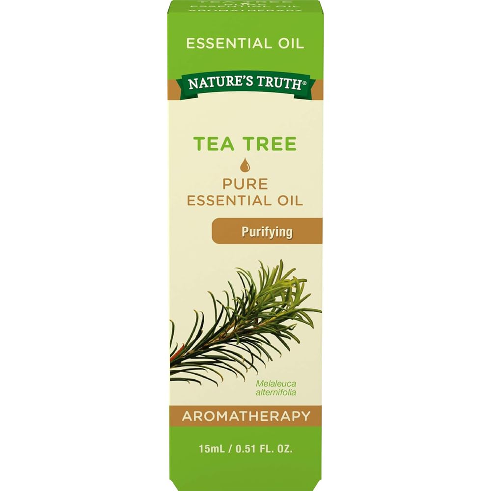 Nt Tea Tree Essential Oil Size .51z