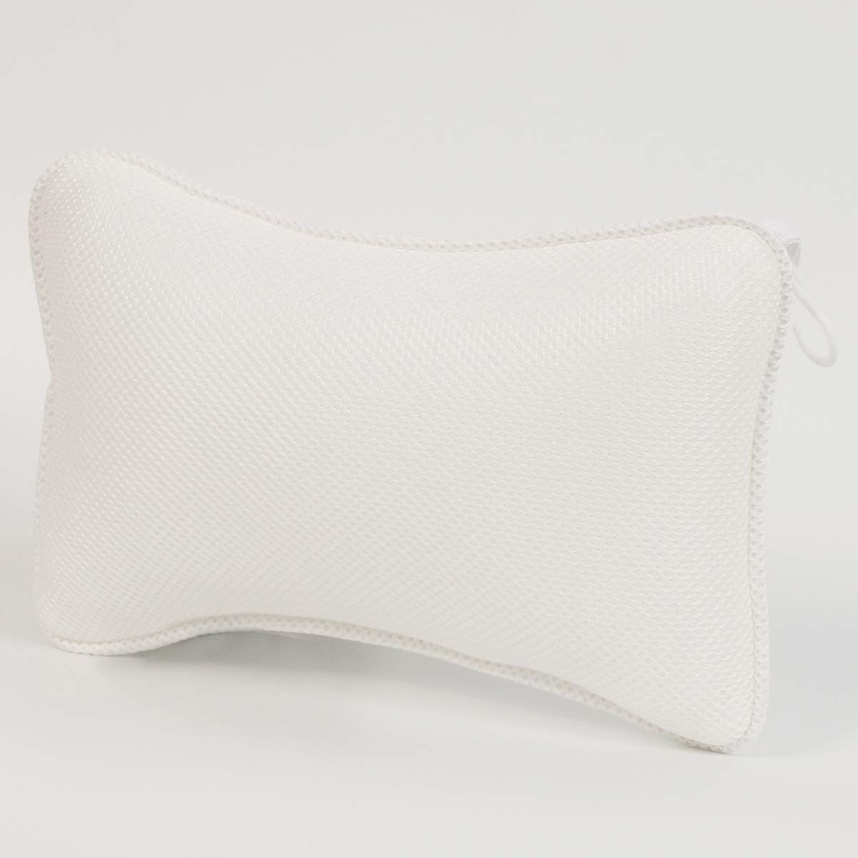 Bath Neck Pillow Bathtub Cushion Non- Slip Sponge Bathtub Pillow with Suction Cups Head Pillow Neck Shoulder Support Cushion for Home Hotel White Bath Back Pillow Bathroom Pillow