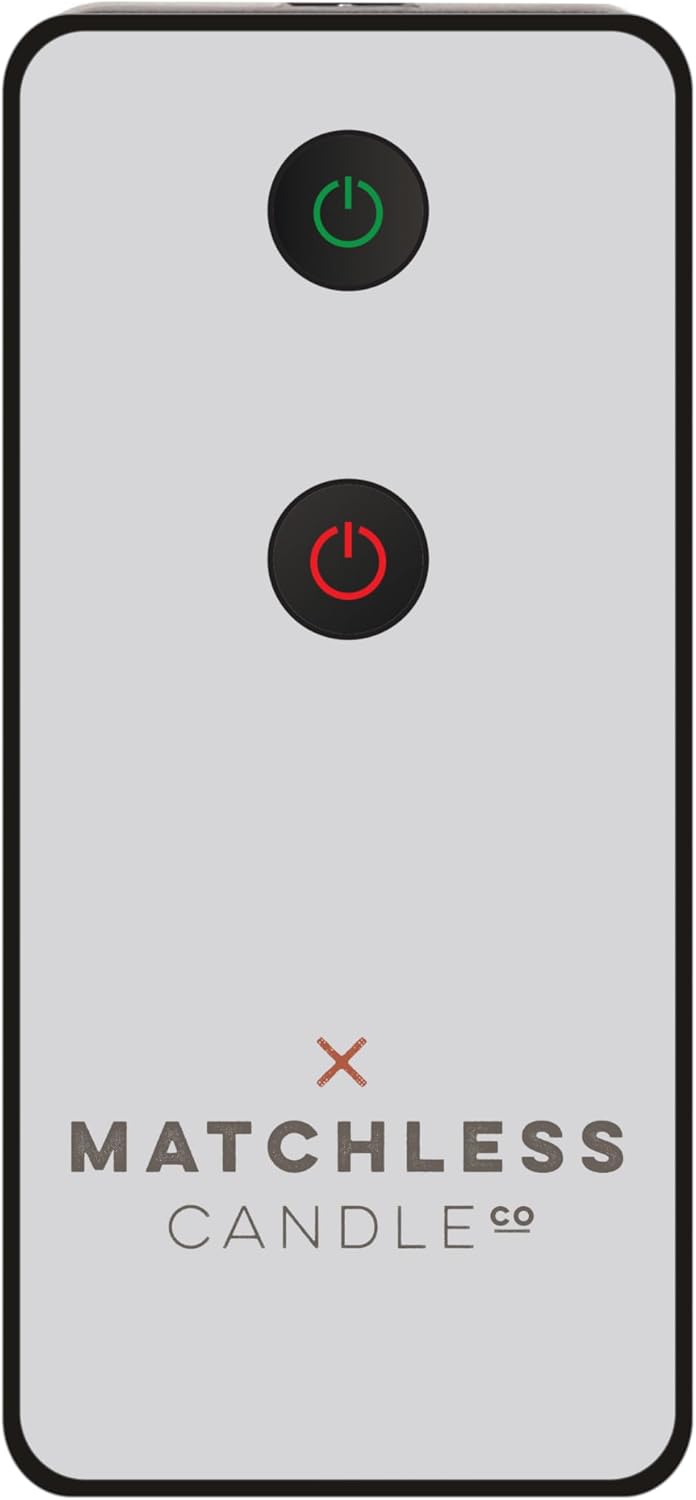 Matchless Candle Co. 2-Button Remote Control Suitable for All Matchless Candles Remote Ready Product