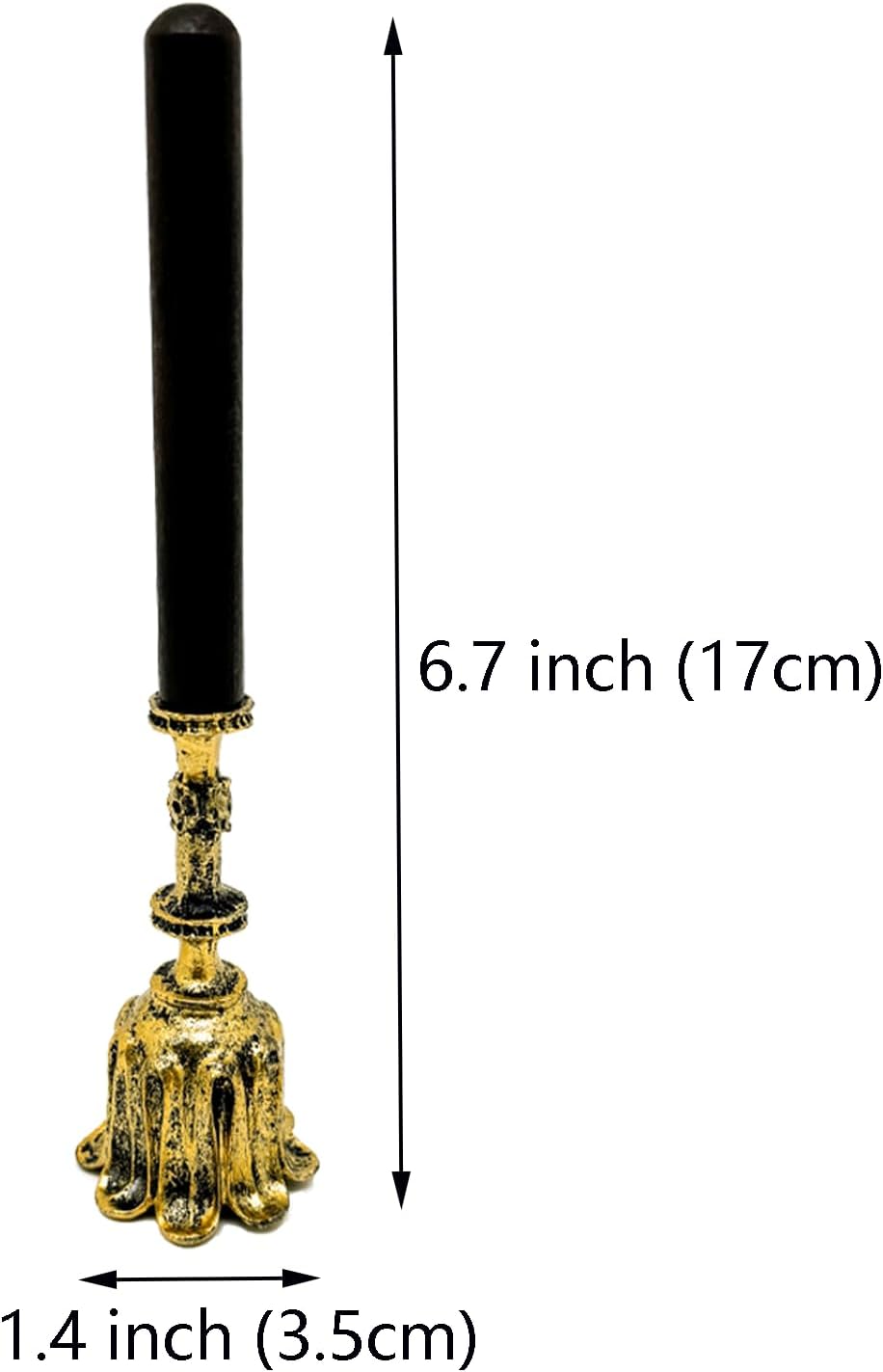 Candle Snuffer,Retro Style Wick Flame Snuffer for Putting Out Extinguish Candle Wicks Flame Safely