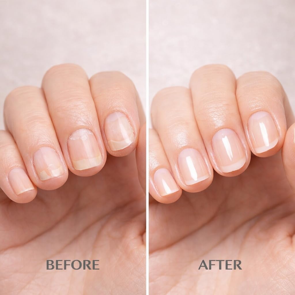 Nail & Cuticle Treatment Oil – Keratin Amino Acid with Grape Seed, Jojoba & Lavender – Strengthens Weak Brittle Nails, Softens Dry Cuticles – Plant Based Nourishing Formula – 15ml