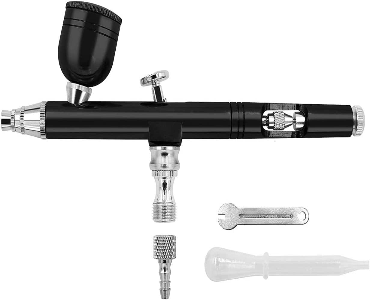 Professional Oxygen Infusion Facial Spray Gun,Water Oxygen Sprayer - Portable Handheld Face Skin Moisturizing Nano Spray Airbrush for Skin Rejuvenation(Small Straight Black)