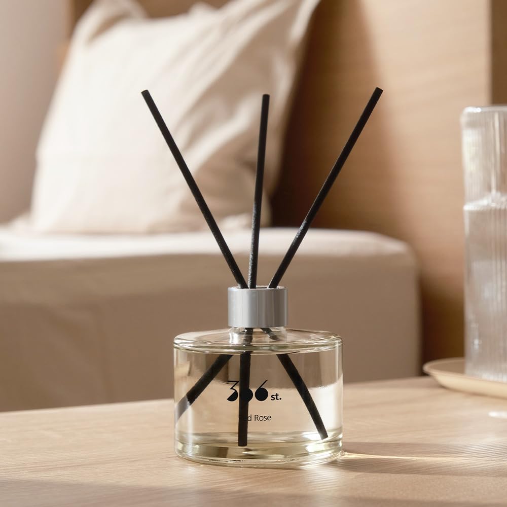 396 st. Reed Diffuser, Vanilla Lavender, 200ml(6.7oz) / Reed Diffuser Sets, Home Fragrance, Scented Oils, Home & Bathroom Décor