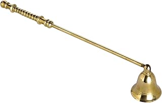 Skywalk Hand Crafted Metal Brass Candle Snuffer, Collectible Art, Perfect for Home Decoration and Gifting Standard Multicolour