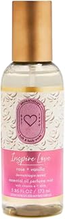 Bath and Body Works Rose Vanilla Aromatherapy Pillow Mist 5.3 Fl Oz (Rose Vanilla)